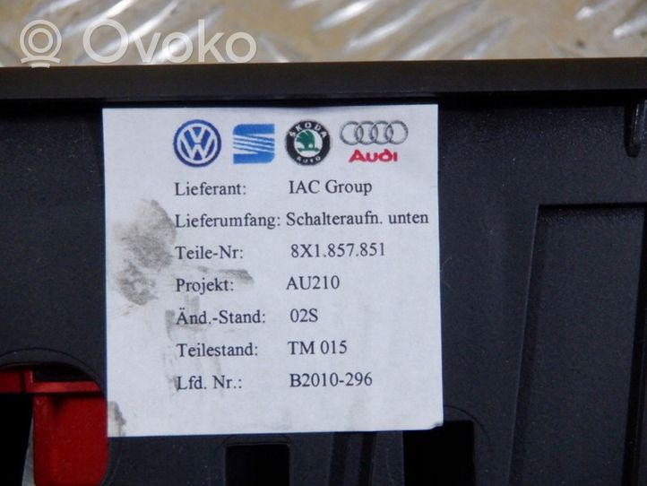 Audi A1 Set di interruttori 8X1857851
