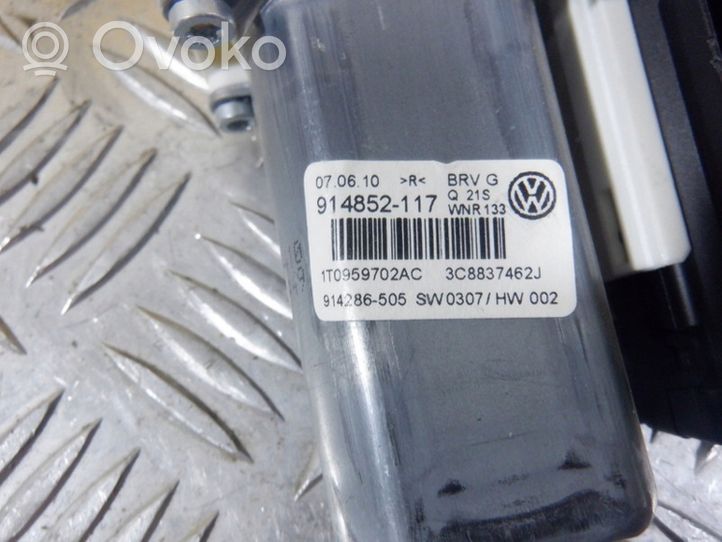 Volkswagen PASSAT CC Motorino alzacristalli della portiera anteriore 1T0959702AC