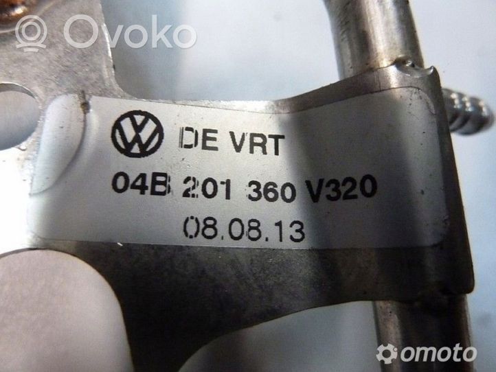 Volkswagen Polo V 6R Tubo de alimentación del combustible 04B201360