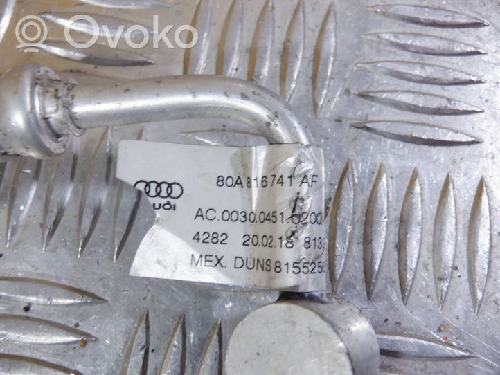 Audi Q5 SQ5 Ilmastointilaitteen putki (A/C) 80A816741AF