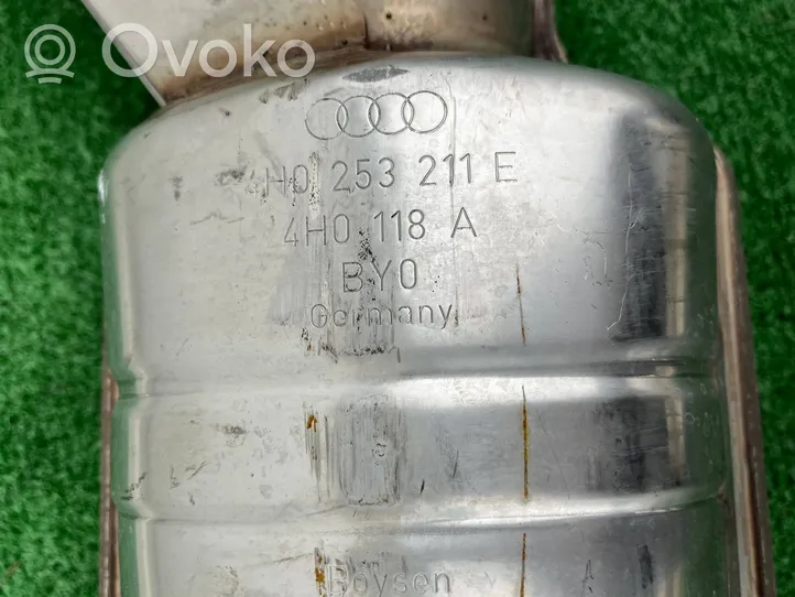 Audi A8 S8 D4 4H Silencieux / pot d’échappement 4H0253211E