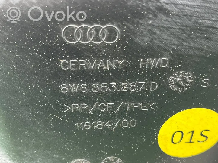 Audi RS5 Etupyörän sisälokasuojat 8W6853887D