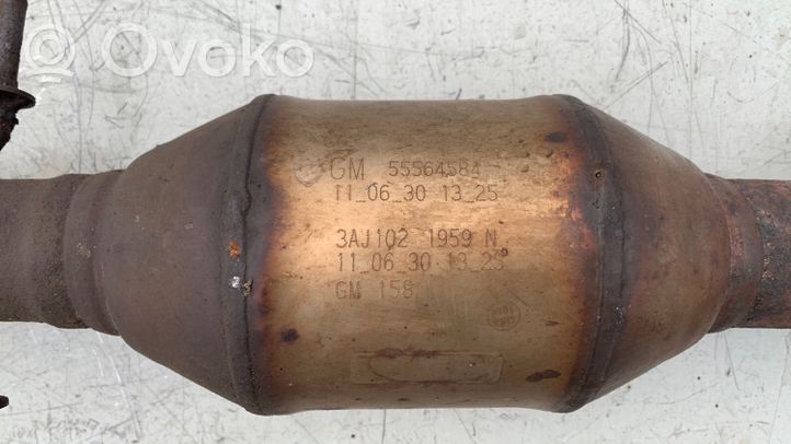 Opel Astra J Catalyst/FAP/DPF particulate filter 55562206