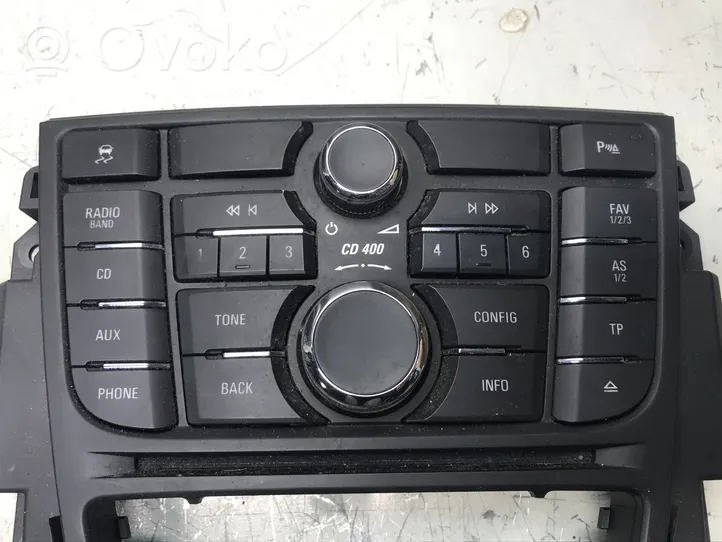 Opel Astra J Controllo multimediale autoradio 13337218