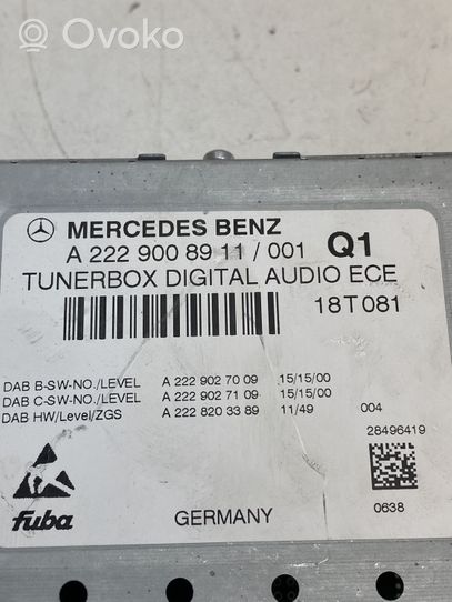 Mercedes-Benz GLC X253 C253 Centralina antenna A2229008911