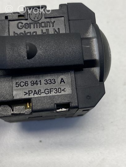 Volkswagen Jetta VI Headlight level height control switch 5C6941333A