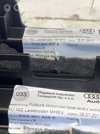 Audi A4 S4 B9 8W Altro elemento di rivestimento bagagliaio/baule 8W9861828E