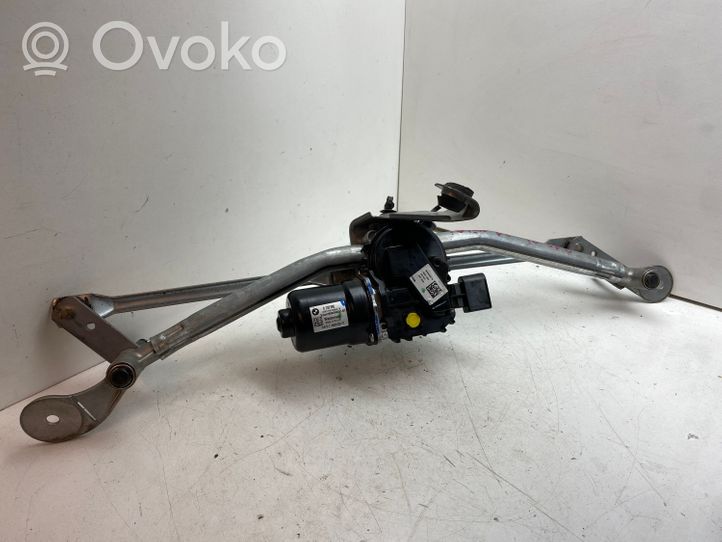 BMW X5 G05 Tringlerie et moteur d'essuie-glace avant 8739980