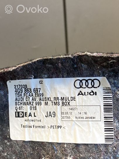 Audi A6 S6 C7 4G Rivestimento vano della ruota di scorta 4G9863697