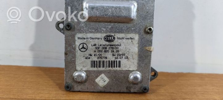 Mercedes-Benz E W211 Moduł poziomowanie świateł Xenon A0028202426