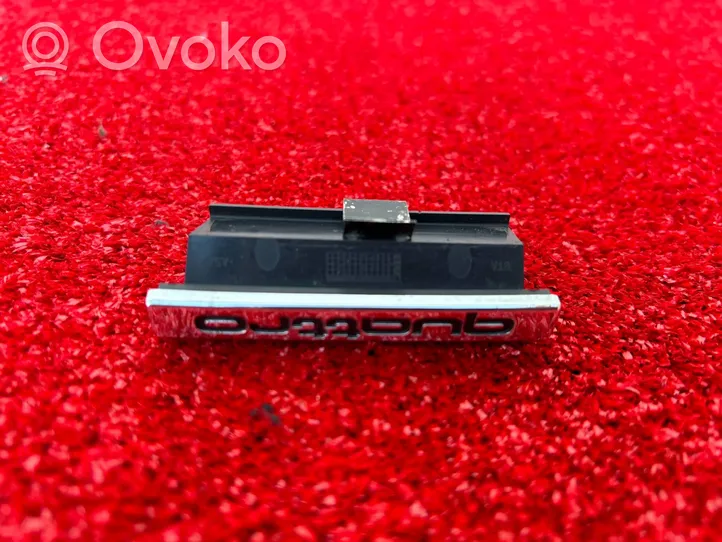 Audi A4 S4 B8 8K Inny emblemat / znaczek 8K0853736