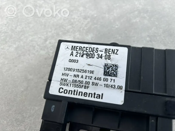 Mercedes-Benz C AMG W204 Centralina/modulo pompa dell’impianto di iniezione A2129003408