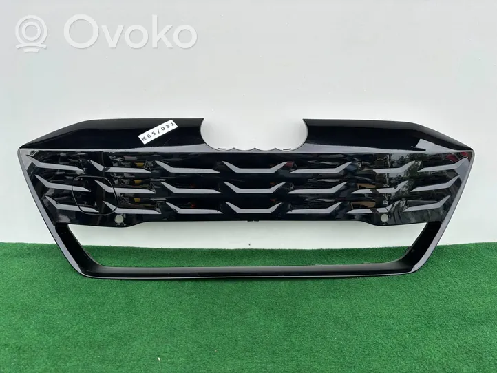 Audi E-tron GT Grille calandre supérieure de pare-chocs avant 4J3853653