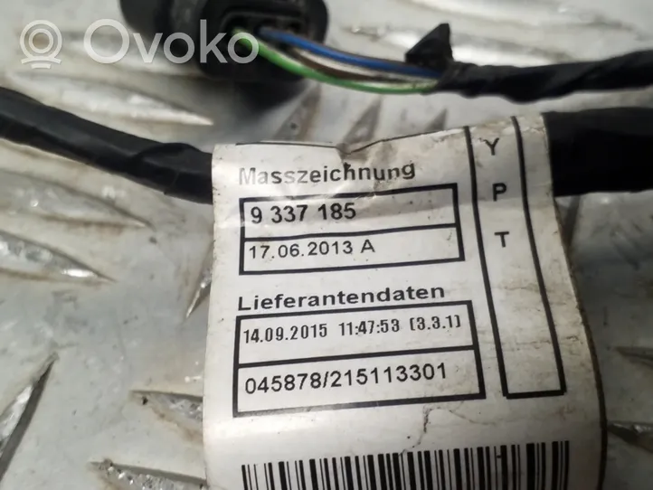 BMW 4 F32 F33 Wiązka przewodów czujnika parkowania PDC 9337185