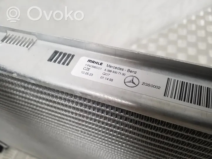 Mercedes-Benz E W213 Dzesēšanas šķidruma radiators A0995007100