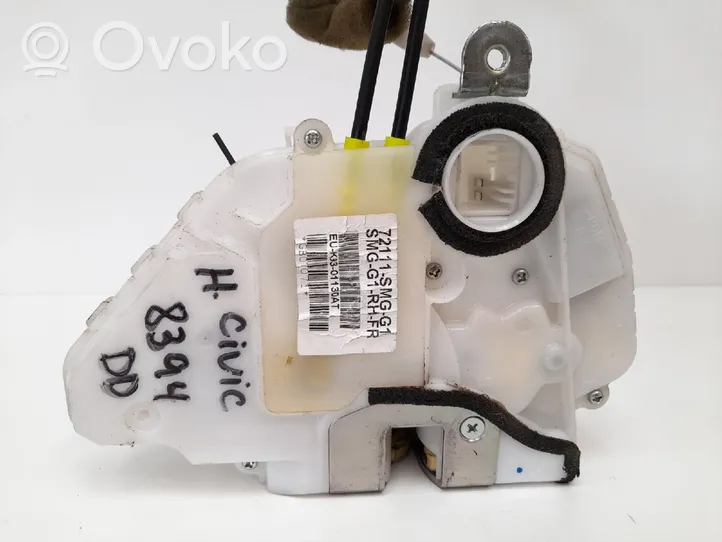 Honda Civic Front door lock 72111SMGG1