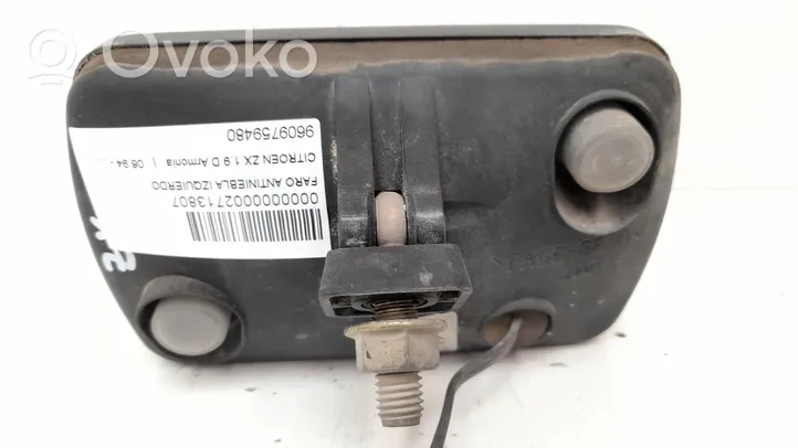 Citroen ZX Światło przeciwmgłowe przednie 9609759480