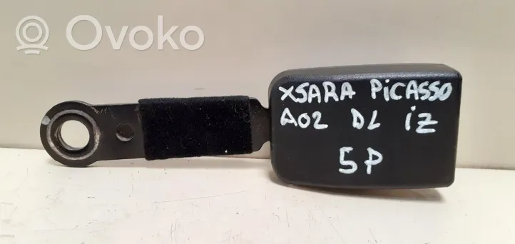 Citroen Xsara Picasso Boucle de ceinture de sécurité avant 02252743