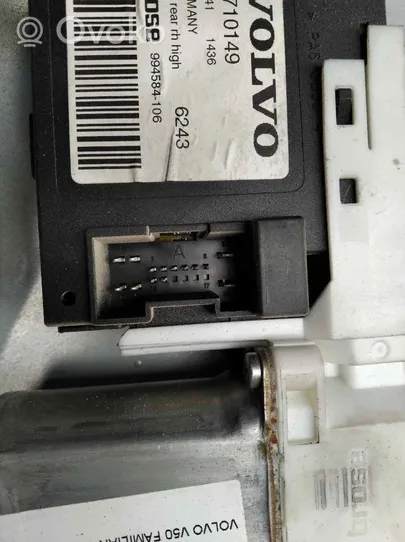 Volvo V50 Elektryczny podnośnik szyby drzwi tylnych 30710149