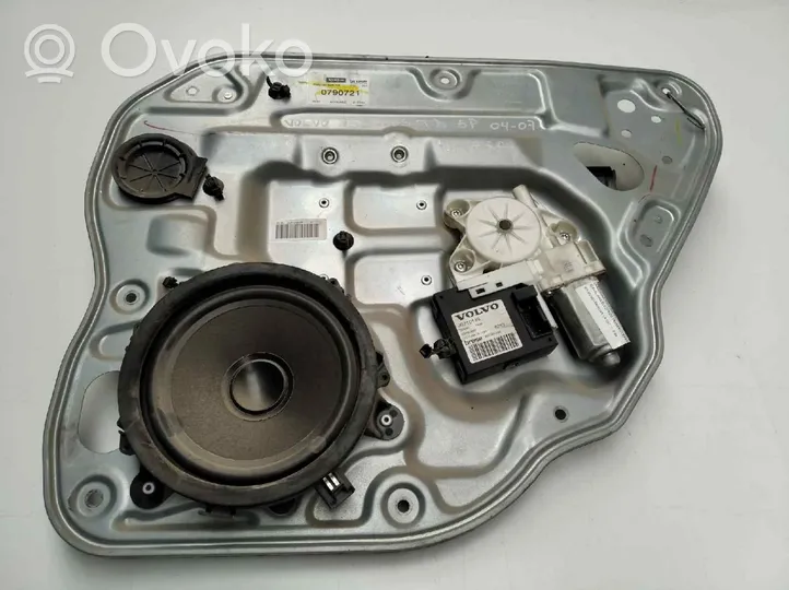 Volvo V50 Mécanisme lève-vitre de porte arrière avec moteur 30710149