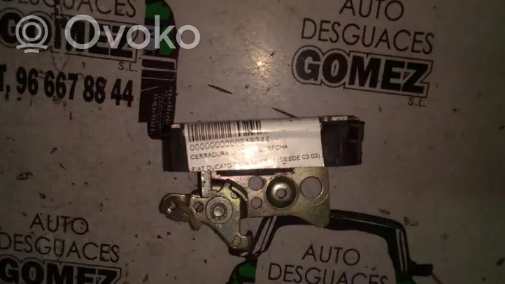 Fiat Ducato Sliding door lock 