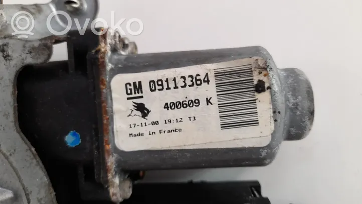 Opel Corsa C Etuoven sähkökäyttöinen ikkunan nostin 09113364