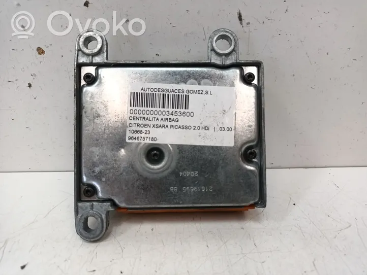 KIA Carens I Module de contrôle airbag 9646757180