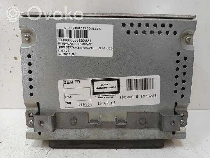 Citroen C4 Grand Picasso Radija/ CD/DVD grotuvas/ navigacija 8A6T18C815BJ