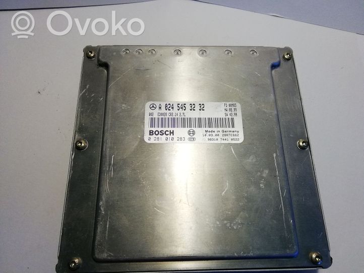 Mercedes-Benz ML W163 Sterownik / Moduł ECU A0245453232