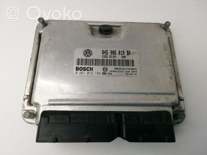 Volkswagen Polo IV 9N3 Centralina/modulo del motore 045906019BP