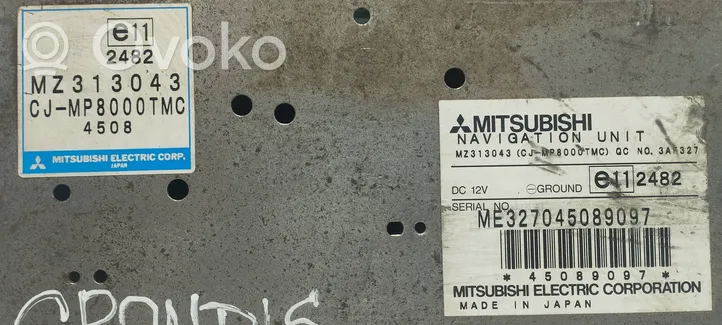 Mitsubishi Grandis Steuergerät GPS Navigation MZ313043