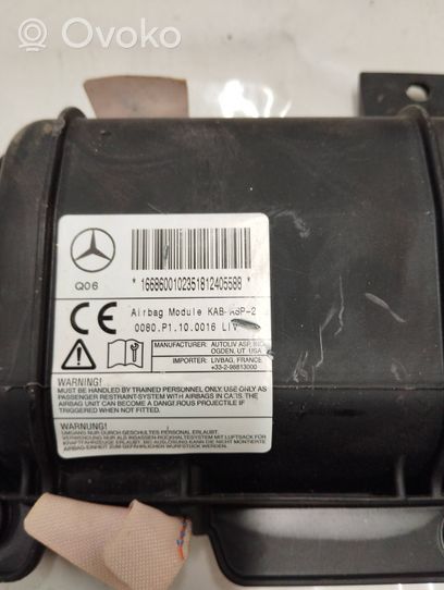 Mercedes-Benz GLE AMG (W166 - C292) Poduszka powietrzna Airbag chroniąca kolana A16686001023