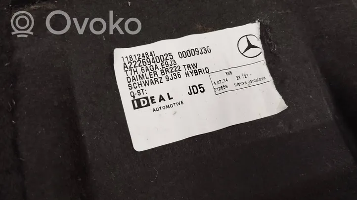 Mercedes-Benz S W222 Separatore bagagliaio A2226940025