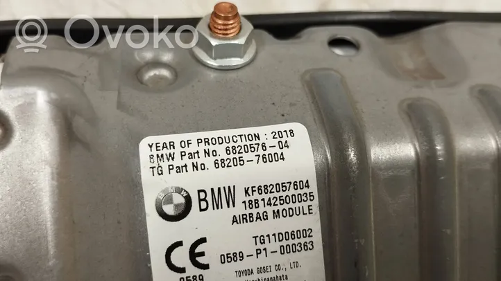 BMW 5 G30 G31 Poduszka powietrzna Airbag chroniąca kolana 6820576