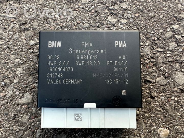 BMW 2 F45 Pysäköintitutkan (PCD) ohjainlaite/moduuli 6884612