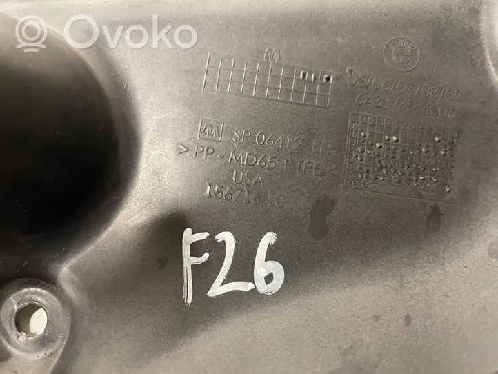 BMW X4 F26 Kita variklio skyriaus detalė 9184006