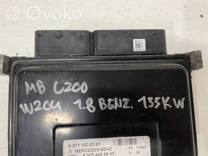 Mercedes-Benz C W204 Dzinēja vadības bloks A2711500391