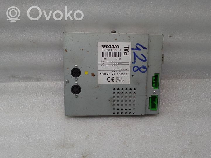 Volvo V70 Navigacijos (GPS) valdymo blokas 86731001