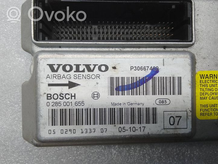 Volvo S60 Turvatyynyn ohjainlaite/moduuli P30667469