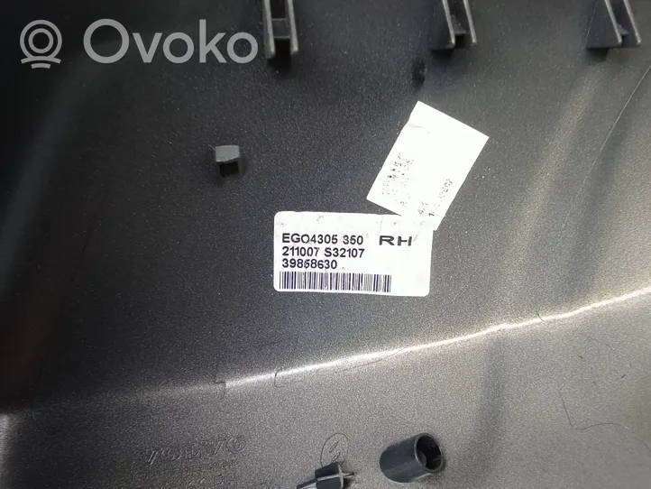 Volvo S60 Etuoven sähköinen sivupeili 39858630