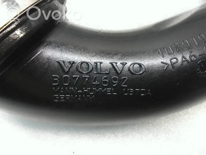 Volvo XC60 Oro vamzdis į turbiną 30774692