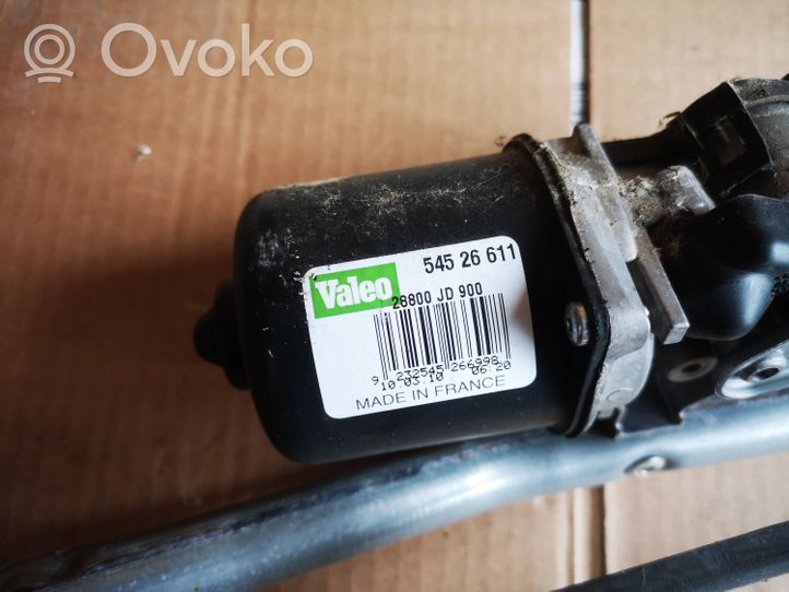 Nissan Qashqai Motor y varillaje del limpiaparabrisas delantero 28800JD900