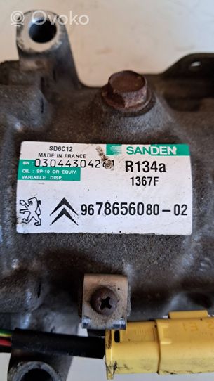 Citroen DS3 Kompresor / Sprężarka klimatyzacji A/C 9678656080