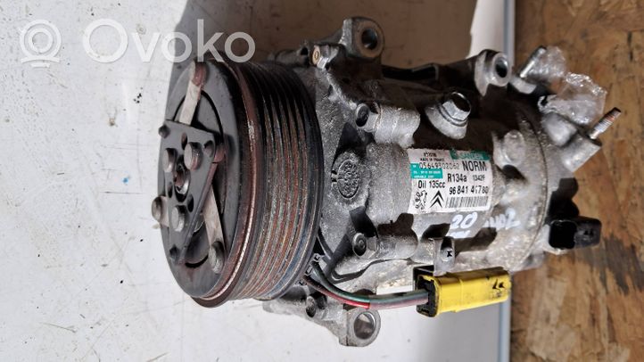 Citroen C5 Ilmastointilaitteen kompressorin pumppu (A/C) 9684141780