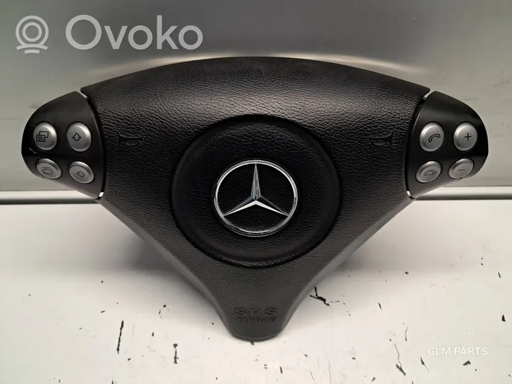 Mercedes-Benz SLK R171 Ohjauspyörän turvatyyny 1617589940