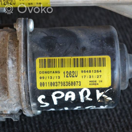 Chevrolet Spark Tringlerie et moteur d'essuie-glace avant 9548126495481262