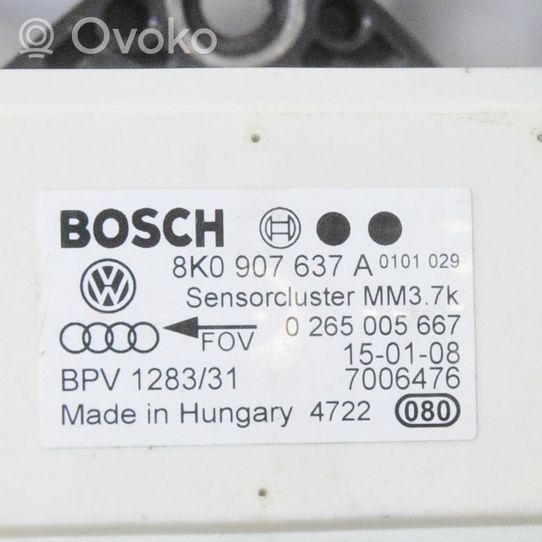 Audi A4 S4 B8 8K Sensore di accelerazione 