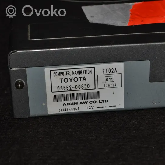 Toyota Avensis T220 Moduł / Sterownik GPS 0866200850