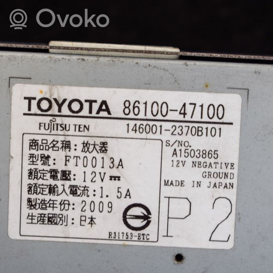 Toyota Prius (XW30) Amplificateur de son 