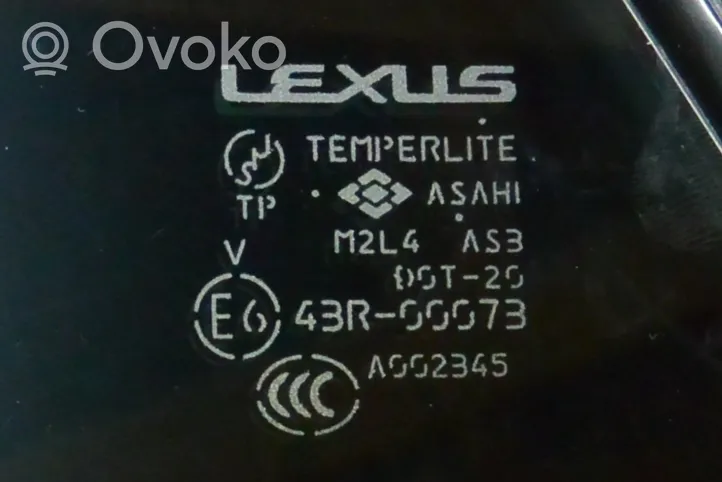 Lexus RX 330 - 350 - 400H Fenêtre latérale avant / vitre triangulaire 43R00073